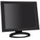 MONITOR LCD 19" 4:3  VS-1910 PER VIDEOSORVEGLIANZA IINGRESSO BNC misure con piedistallo 455x360x60