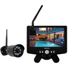 KIT WIRELESS 4CH DVR CAMERA+MONITOR 7" 1MP