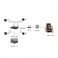 KIT NVR WIRELESS 4CH + 2 TELECAMERE HEYNVR - Kit nvr smart wireless  + 2 telecamere heysmart