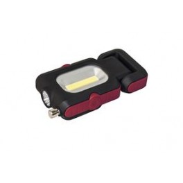 Lampada da lavoro LED COB 3W+ 3 LED COLORI: ARANCIONE-GIALLO-BLU