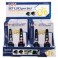 TORCIA BICI  set con due lampade led SET LUCI PER BICI, CON DUE LAMPADE OVALI, BIANCA E ROSSA, CON FUNZIONE FLASH, BLISTER, 12PC