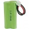 BATTERIA PER PH XALIO 300PH KALA 2.4V 600MAH NI-MH