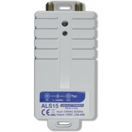 Alimentatore switch. DC 15V 1,4A 20W DC 15V 1,4A 20W con inseritore di tensione