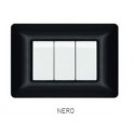 PLACCA TECNOPOL. T3 5002-02 2P NERO