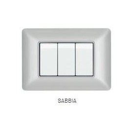 PLACCA TECNOPOL. T3 5002-06 2P SABBIA