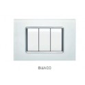 PLACCA VETRO T2 6007BL-1 7P BIANCO