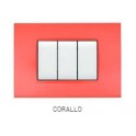 PLACCA TECNOPOL. T1 8002-15 2P CORALLO