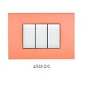 PLACCA TECNOPOL. T1 8002-16 2P ARANCIO