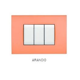 PLACCA TECNOPOL. T1 8002-16 2P ARANCIO