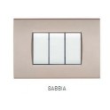 PLACCA TECNOPOL. ART 8003-12 3P SABBIA