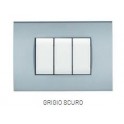 PLACCA TECNOPOL. ART 8004-08 4P GRIGIO SCURO