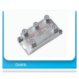 DIVISORE DV4F8 DIV 4OUT -8dB F VERTICAL