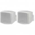 COPPIA MINI ALTOPARLANTI 100V 6W O 8 OHM COPPIA MINI ALTOPARLANTI 100V 6W O 8OHM20WMAX BIANCO