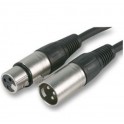 CAVO PER MICROF.CANNON M/CANN.F 6mt CAVO MICROFONICO XLR MASCHIO - XLR FEMMINA LUNGHEZZA 6M