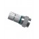 CONNETTORE  F VITE 6,8 mm VERDE CONNETTORE F SAT TV PER CAVO DA 6,8MM ANELLO VERDE CONF. 100 PZ    Connettore F maschio ad avvit