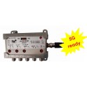 MINI CENTRALINO ULUX CE 622F   4G 5G uLUX23/5G 3IN III-U-U20/24dB120/122dBuV4/5G