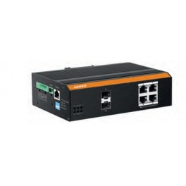 Managed Industrial switch , 2 fiber L2 L2 Managed Industrial switch , 2 fiber + 4xRJ45, LC,  POE af/at