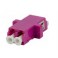 BUSSOLA ADATT.LC OM4 DUPLEX SC SX Bussola LC-LC duplex MM OM4 colore Violet