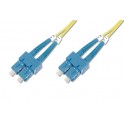 Patchcord SC-SC 3M SM 3mm Duplex LSZH