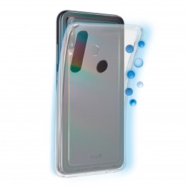 Cover antibatterica per Huawei P40 Lite E, trasparente