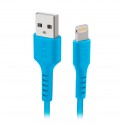 Cavo dati USB 2.0 a Apple Lightning, lunghezza 1 m, colore Azzurro