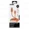 Cavo dati USB 2.0 a Apple Lightning, lunghezza 1 m colore arancione