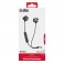 Auricolare wireless semi in ear, tasti per la risposta, colore nero