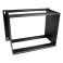 SUPPORTO RACK PER MODULI 498MM       Supporto a parete da 5U di altezza, per fissaggio a muro, consente di ospitare piccole cent