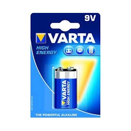 BATTERIA  HIGH ENERGY 9V BLU