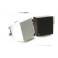 COPPIA ALTOPARLANTI BIANCO  100 V Diffusore acustico 2 vie. Cabinet in polipropilene. Potenza 25 W RMS / 50 W musicali su 8 Ohm,