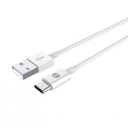 CAVO TYPE-C A USB 30cm BIANCO