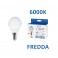 Conf. 3pz Lampade MiniSfera LED 6000K Conf. 3pz Lampade MiniSfera LED 230V 5W E14 6000K