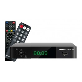 DECODER ZAPPER DVBT2 HEVC H265  CON 2 TC DECODER CON DOPPIO TELECOMANDO SEMPLIFICATO