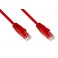 CAVO RETE CATEGORIA 6A NON SCHERMATO UT5 CAVO RETE CATEGORIA 6A NON SCHERMATO UTP AWG24 COLORE ROSSO HALOGENFREE MT 1,5