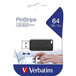 PENDRIVE USB 64 GB  CHIAVETTA USB 2.0 PIN STRIPE