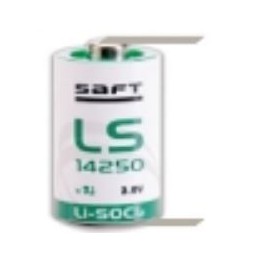 PILA LITIO AA 3,6 V LS14500CNR LS14250CNR - PILA LITIO SAFT 3,6V 1/2AA - LAMELLE