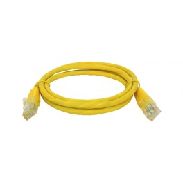 CAVO RETE CAT5 UTP 0,5m GIALLO