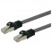 CAVO DI RETE RJ45 S/FTP CAT.7 GRIGIO 1mt RAME