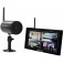 KIT WIRELESS IP CON MONITOR 7” TOUCH DVR INTEGRATO E TELECAMERA WIRELESS 1MP 720P IMPERMEABILE