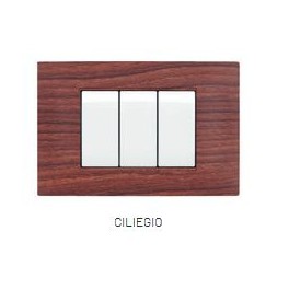 PLACCA TECNOPOL. T2 6002-03 2P CILIEGIO