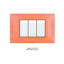 PLACCA TECNOPOL. T2 6002-16 2P ARANCIO