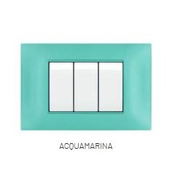 PLACCA TECNOPOL. T2 6002-23 2P ACQUAMARINA