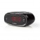 RADIOSVEGLIA Digital Alarm Clock Radio Radiosveglia digitale | LED da 0,6" | FM | 20 stazioni preimpostate | Posponi