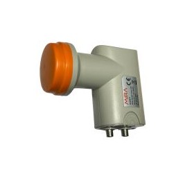 LNB TWIN WIDE BAND OL 10,41Ghz -MIRA-