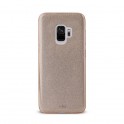 Puro Cover PC+TPU Shine per Samsung Galaxy S9 5.8" Oro