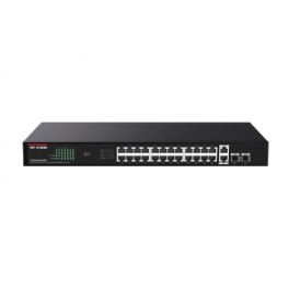 Switch ethernet non gestito con 24 porte  G1128P-24-410W - Switch ethernet non gestito con 24 porte poe 410w