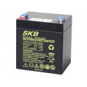 BATTERIA AL PIOMBO SKB 12V/5,2 FAST.6,3 90 x 70 x 101x 107 mm