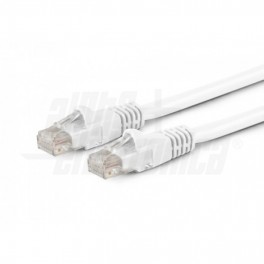 Cavo Patch Cat6 1m U/UTP Bianco Cu PB