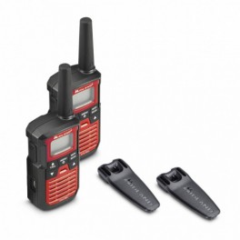 XT10 PRO - 2 RADIO PMR446 MIDLAND WALKIE-TALKIE CON BELT CLIP FINO A 4KM