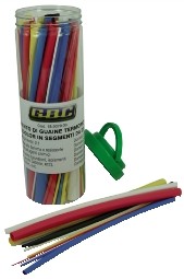 KIT GUAINE TERMORETRAIBILI IN SEGMENTI DA 20CM - Forniture Elettroniche  Trentine snc